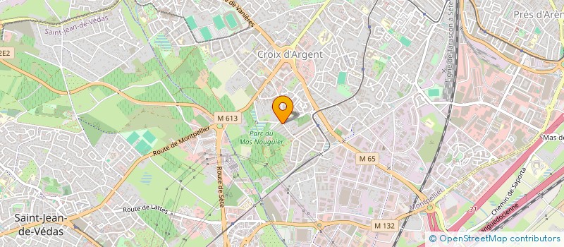 localisation de l'entreprise MADAME JOANNA LAURENT à MONTPELLIER
