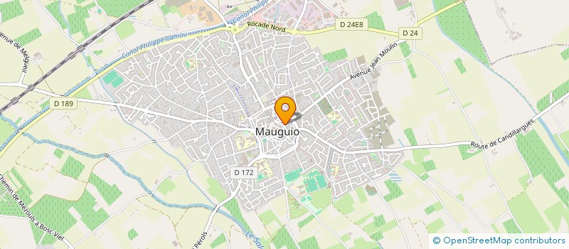 localisation de l'entreprise MADAME JOANNA LOUISE COWAN  MAUGUIO