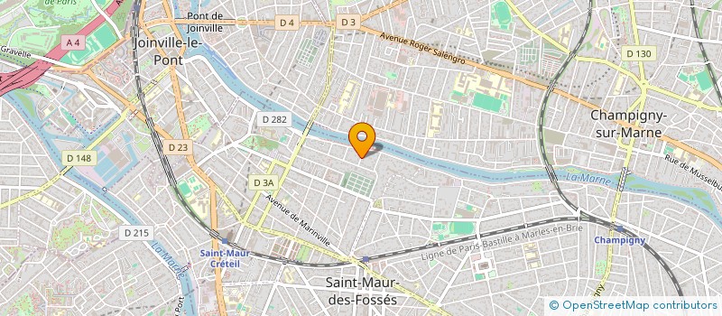 localisation de l'entreprise MADAME JOANNA MANUEL à SAINT-MAUR-DES-FOSSES