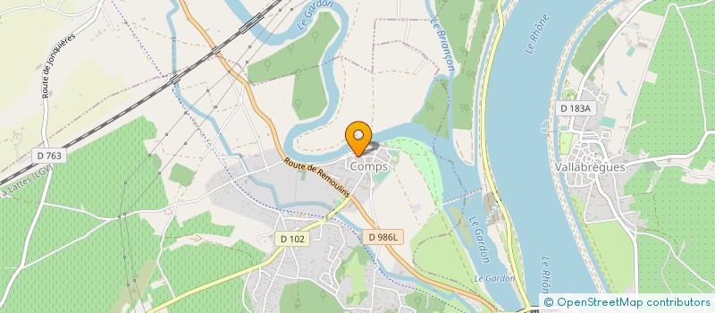 localisation de l'entreprise MADAME JOANNA MARIA CYMBOROWSKA  COMPS