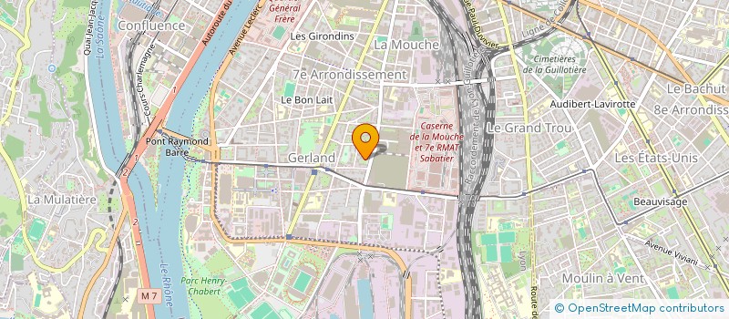 localisation de l'entreprise MADAME JOANNA MARTINASSO  LYON