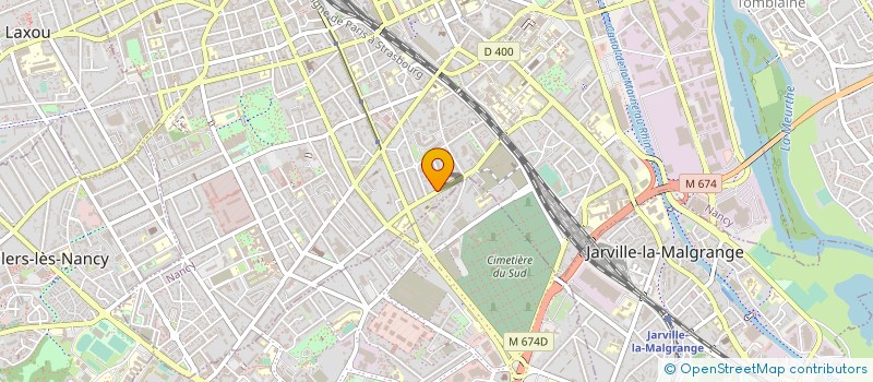 localisation de l'entreprise MADAME JOANNA MUZ  NANCY