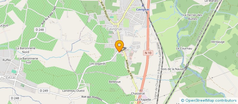 localisation de l'entreprise MADAME JOANNA PAILLET  SAINT-LEU