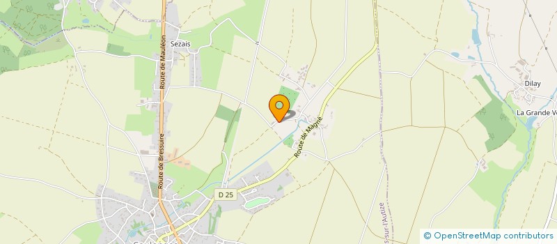 localisation de l'entreprise MADAME JOANNA PENN  COULONGES-SUR-L'AUTIZE