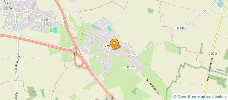 localisation de l'entreprise MADAME JOANNA PETIT  CURGIES