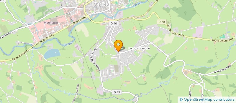 localisation de l'entreprise MADAME JOANNA RIGHINI  CHANDON