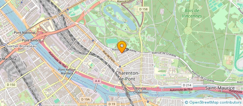 localisation de l'entreprise MADAME JOANNA SENANEDJ à CHARENTON-LE-PONT