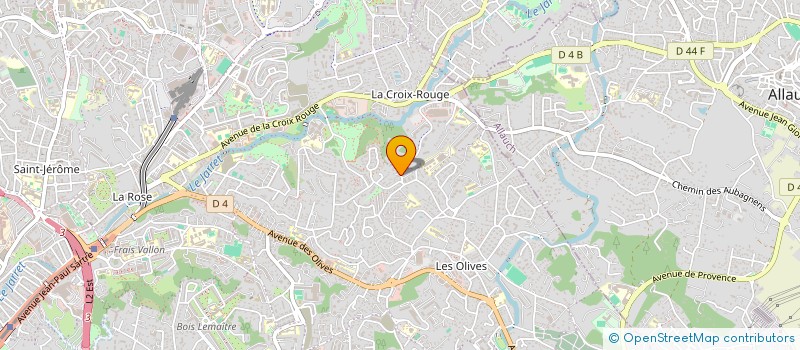 localisation de l'entreprise MADAME JOANNA SIBOURG à MARSEILLE