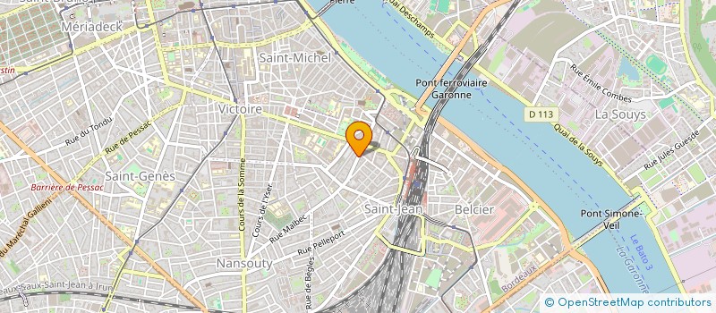 localisation de l'entreprise MADAME JOANNA SNIT  BORDEAUX