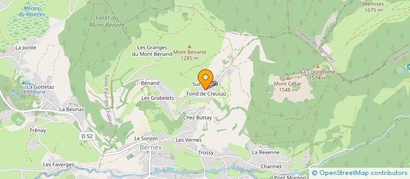 localisation de l'entreprise MADAME JOANNA TRACANA  BERNEX