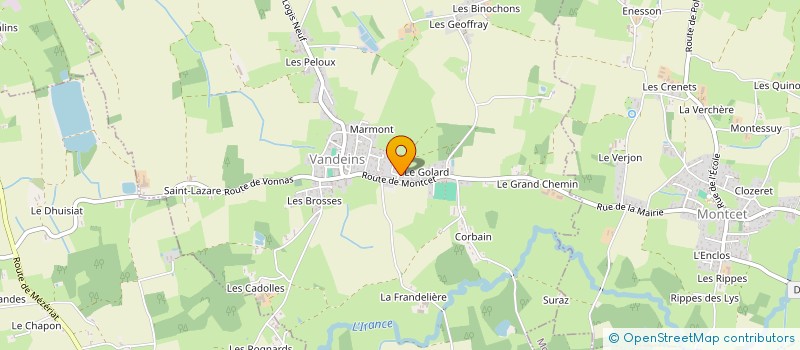 localisation de l'entreprise MADAME JOANNA TRIPOZ  VANDEINS