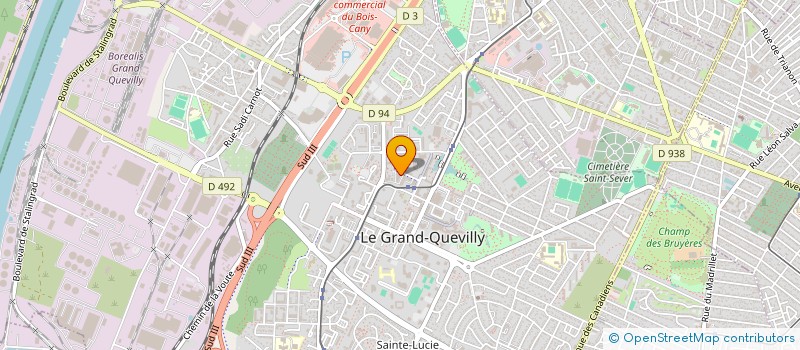 localisation de l'entreprise MADAME JOANNA VALEUX à LE GRAND-QUEVILLY