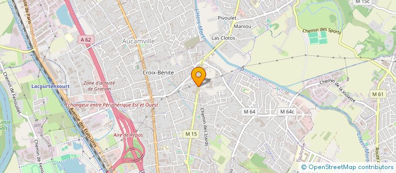 localisation de l'entreprise MADAME JOANNA VIGNOZZI  TOULOUSE