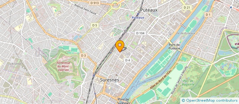 localisation de l'entreprise MADAME JOANNA WALKOWSKA à SURESNES