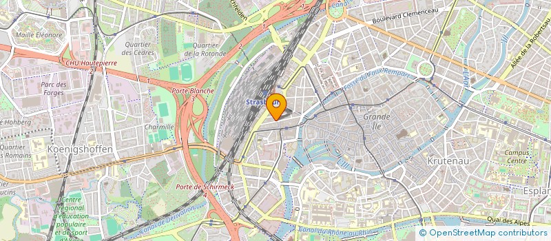 localisation de l'entreprise MADAME JOANNE BILLIG à STRASBOURG