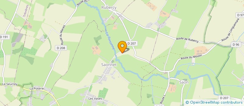 localisation de l'entreprise MADAME JOANNE BLACKMORE  SAONNET