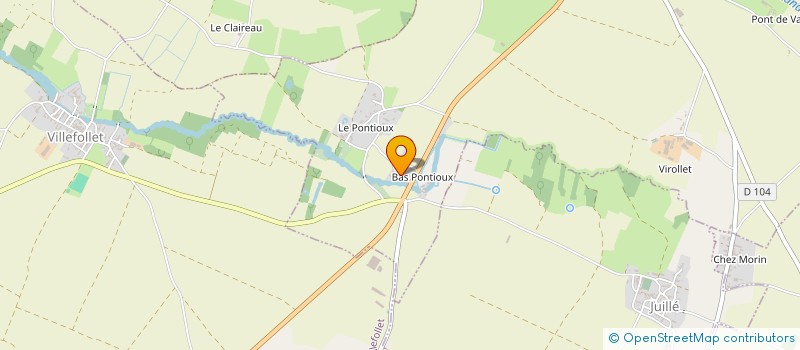 localisation de l'entreprise MADAME JOANNE GARNER  BRIOUX-SUR-BOUTONNE