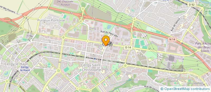 localisation de l'entreprise MADAME JOANNE GUIRAND  CERGY