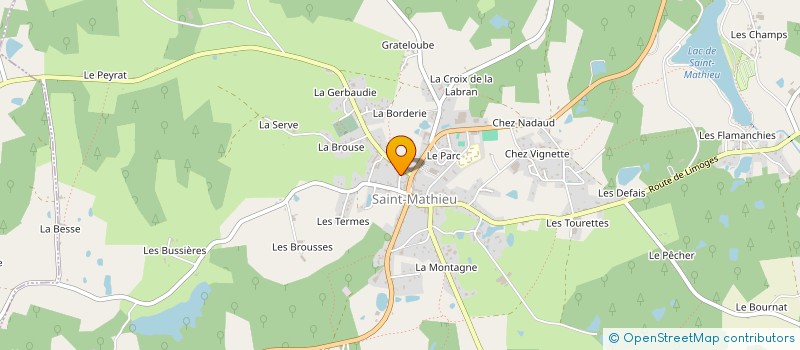 localisation de l'entreprise MADAME JOANNE HUDSON à LES SALLES-LAVAUGUYON