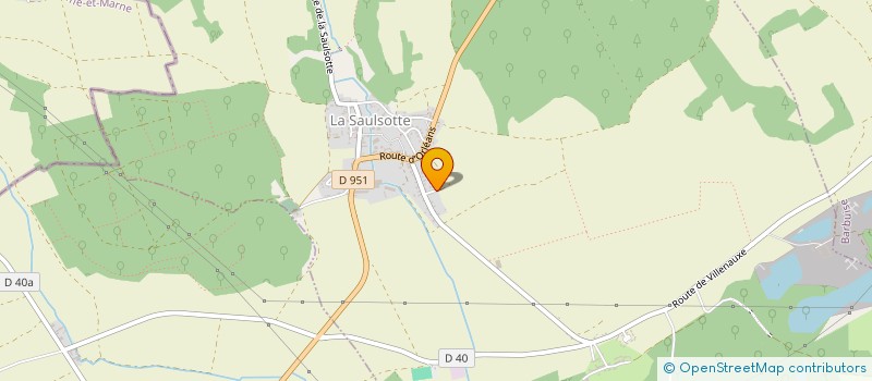 localisation de l'entreprise MADAME JOANNE LE FALHER à LA SAULSOTTE