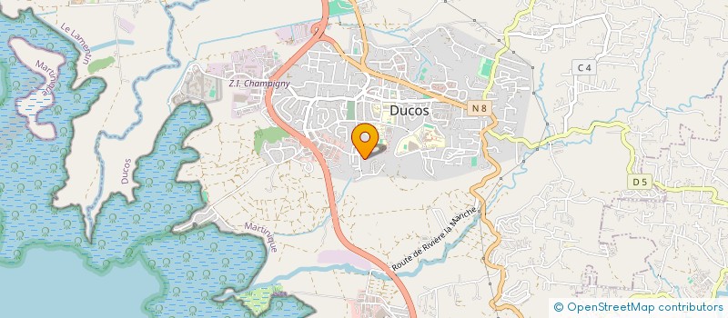 localisation de l'entreprise MADAME JOANNE LEONIN  DUCOS