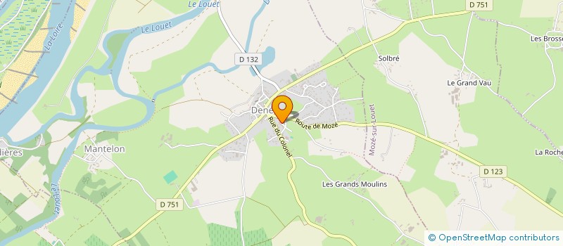 localisation de l'entreprise MADAME JOANNE MEIGNANT  DENEE