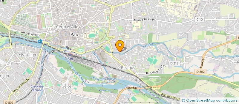 localisation de l'entreprise MADAME JOANNE PAYNE à PAU