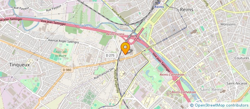 localisation de l'entreprise MADAME JOANNE PHILIPPOT  REIMS