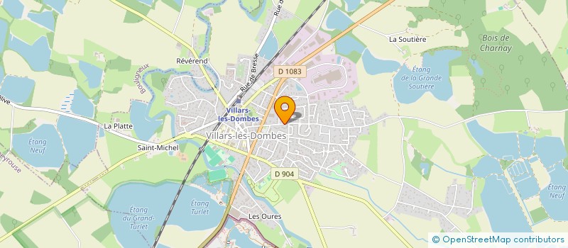 localisation de l'entreprise MADAME JOANNE PIC  VILLARS-LES-DOMBES