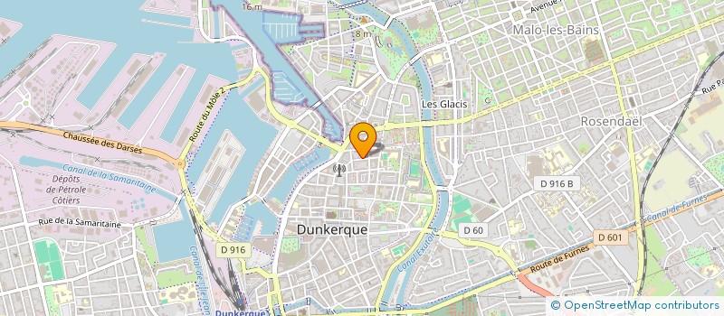 localisation de l'entreprise MADAME JOANNE POURRE à DUNKERQUE