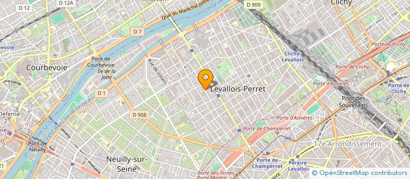 localisation de l'entreprise MADAME JOANNE RAKOTOARISOA à LEVALLOIS-PERRET