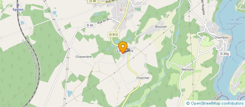 localisation de l'entreprise MADAME JOANNE SARAH POTTER à EGUZON-CHANTOME