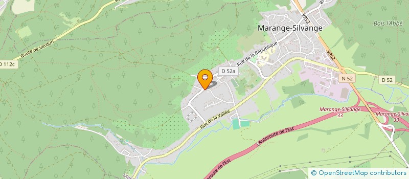 localisation de l'entreprise MADAME JOANNIE FASSLER  MARANGE-SILVANGE