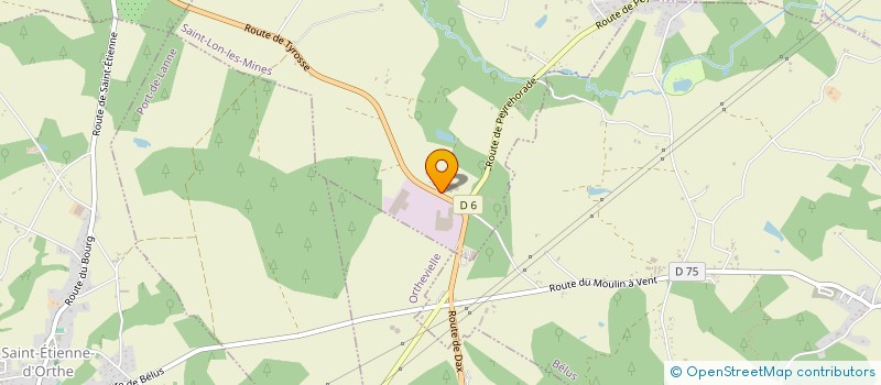 localisation de l'entreprise MADAME JOANNIE GOMES  SAINT-LON-LES-MINES