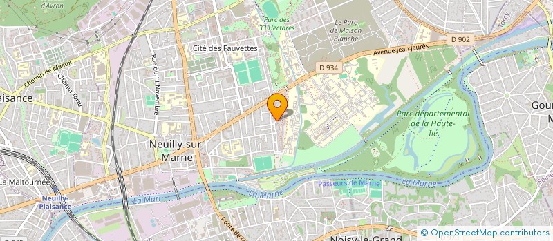 localisation de l'entreprise MADAME JOANNY BORTALIS à NEUILLY-SUR-MARNE
