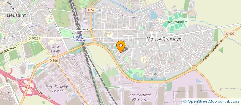 localisation de l'entreprise MADAME JOANNY INAMO  MOISSY-CRAMAYEL