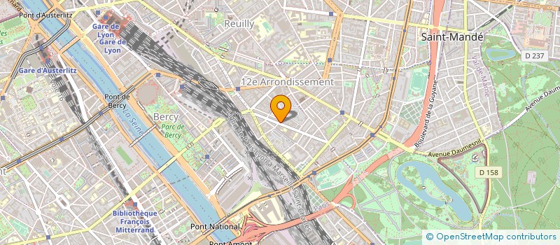 localisation de l'entreprise MADAME JOAO TEIXEIRA à PARIS