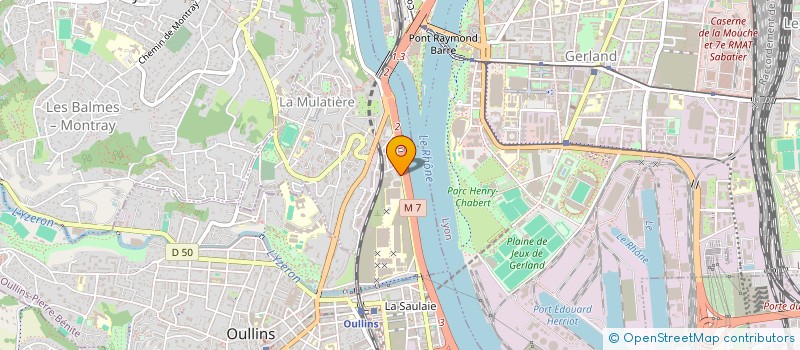 localisation de l'entreprise MADAME JOAQUINA ANDREU GOMEZ  LA MULATIERE