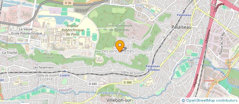 localisation de l'entreprise MADAME JOCABED CAMACHO CABALLERO  PALAISEAU