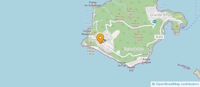 localisation de l'entreprise MADAME JOCELINE BERVERT  TERRE-DE-BAS