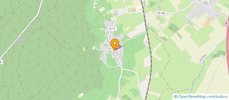 localisation de l'entreprise MADAME JOCELINE DELINCHANT à BULLIGNY