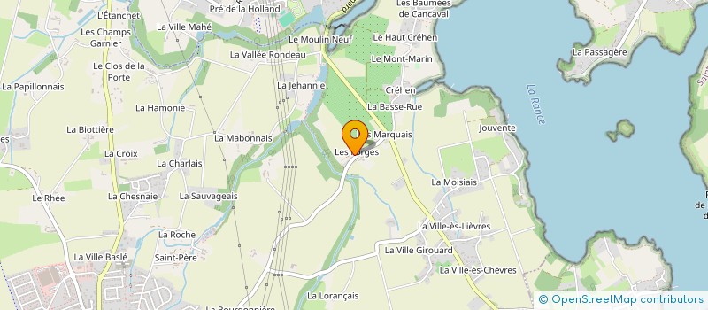 localisation de l'entreprise MADAME JOCELINE DOUMENGE à PLEURTUIT