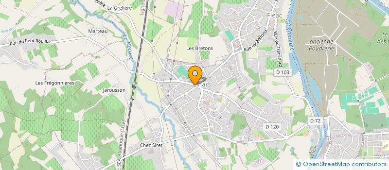 localisation de l'entreprise MADAME JOCELINE FORTIN à LINARS