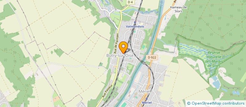 localisation de l'entreprise MADAME JOCELINE JOURNET  BUTRY-SUR-OISE