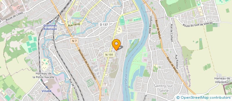 localisation de l'entreprise MADAME JOCELINE TEIXEIRA SOARES à CORBEIL-ESSONNES