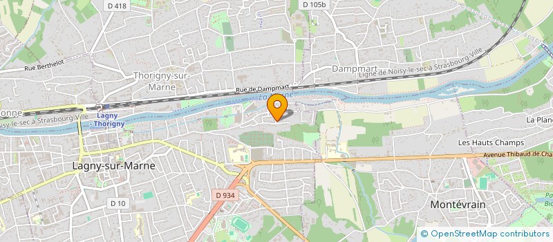 localisation de l'entreprise MADAME JOCELYN MONTPERT  LAGNY-SUR-MARNE