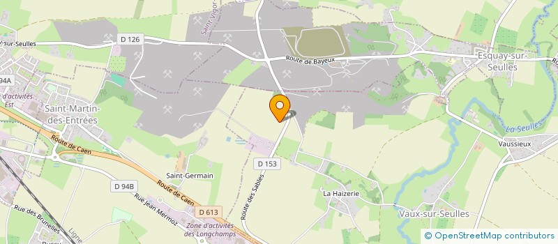 localisation de l'entreprise MADAME JOCELYNE ALEXANDRE  CROUAY