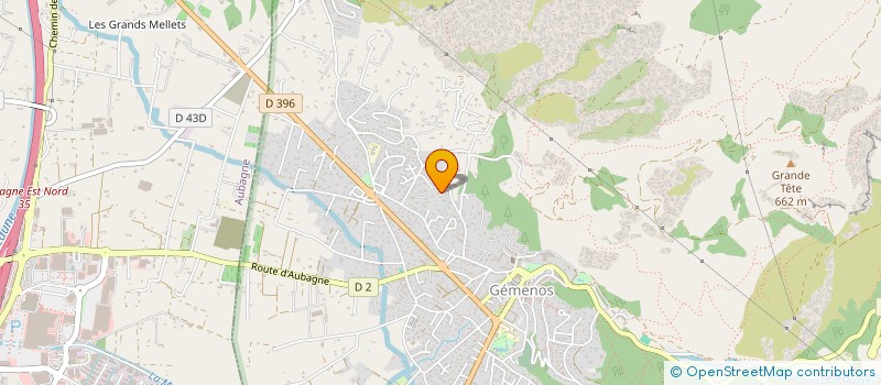 localisation de l'entreprise MADAME JOCELYNE ALEXANDRIAN  GEMENOS