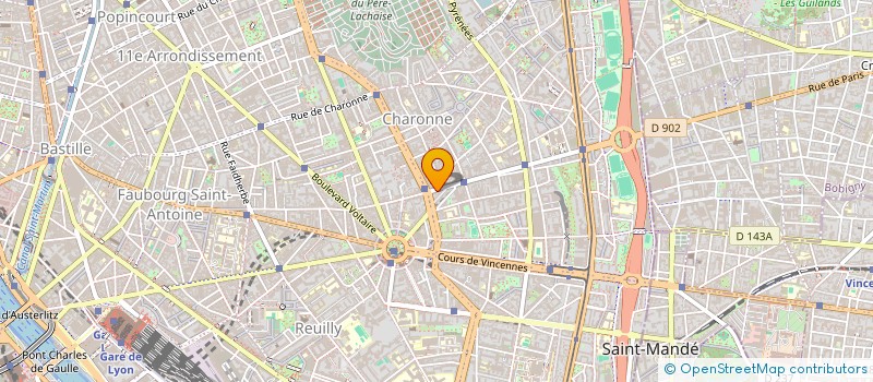 localisation de l'entreprise MADAME JOCELYNE ALLEYRAT  PARIS