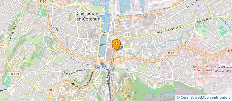 localisation de l'entreprise MADAME JOCELYNE AMBLARD  CHERBOURG-EN-COTENTIN